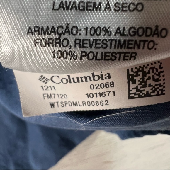 Columbia PFG Men’s Bonehead Long Sleeve Button Shirt Blue Size 2XL Fishing - Picture 8 of 8